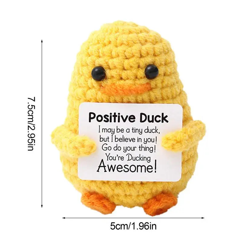 Positive Energy Duck Handmade  2 + 1 FREE