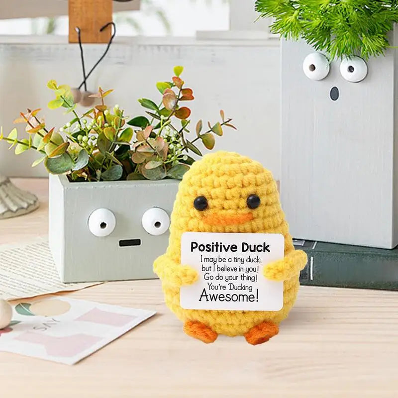 Positive Energy Duck Handmade  2 + 1 FREE