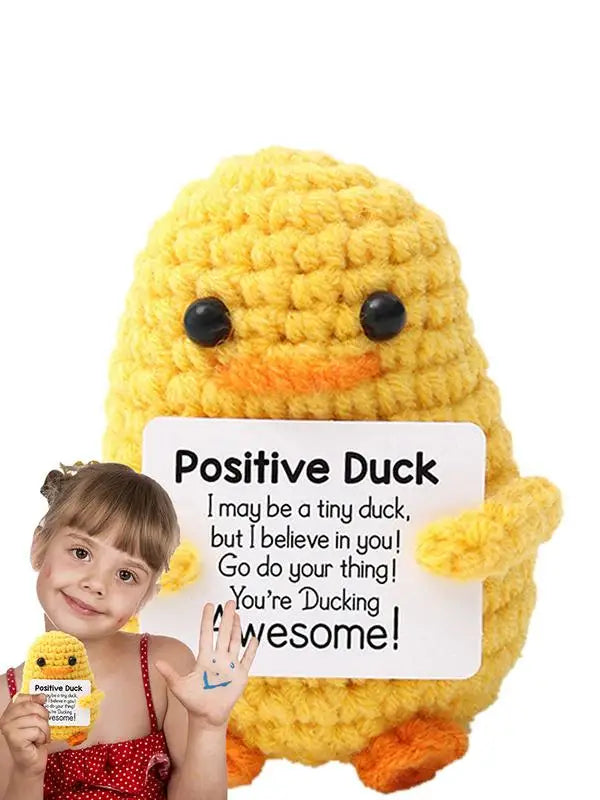 Positive Energy Duck Handmade  2 + 1 FREE